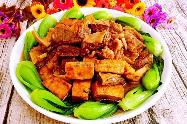 油豆腐泡烧牛肉的做法图解12