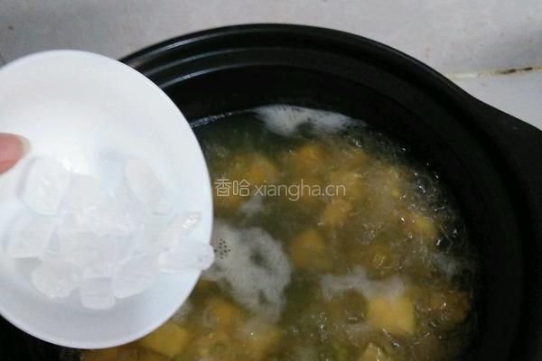 番薯绿豆糖水的做法图解5