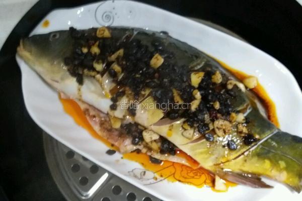 豆豉蒸鱼的做法图解5