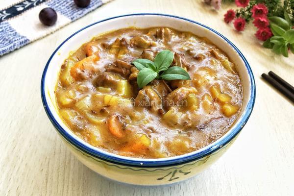 咖喱牛肉的做法图解10