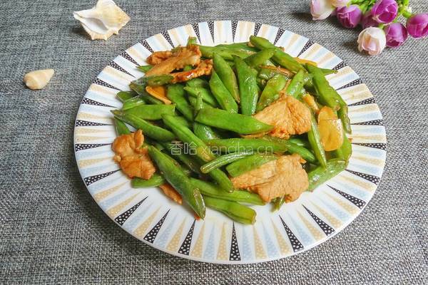 炒四季豆的做法图解9