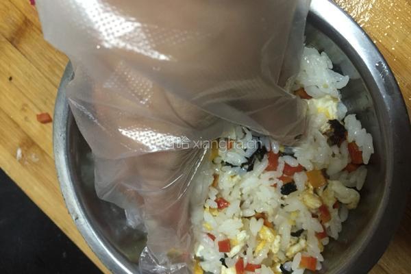 韩式饭团的做法图解5