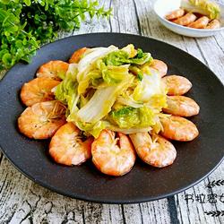 白菜炒虾的做法[图]