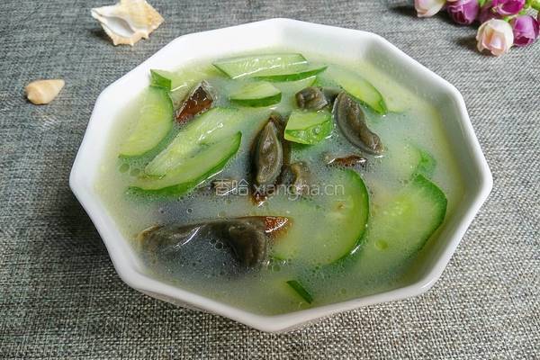 皮蛋黄瓜汤