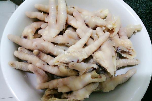 柠檬凤爪的做法图解3