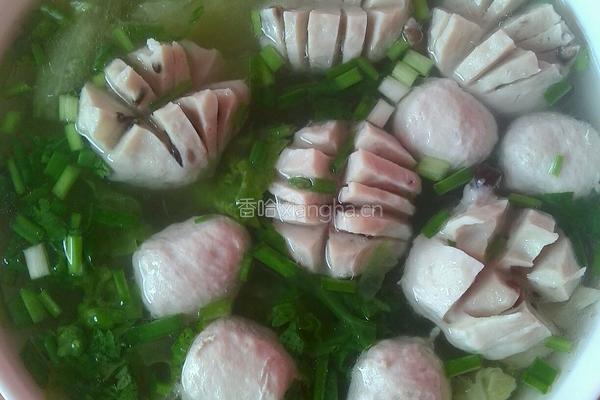 香菇肉丸子汤的做法图解5