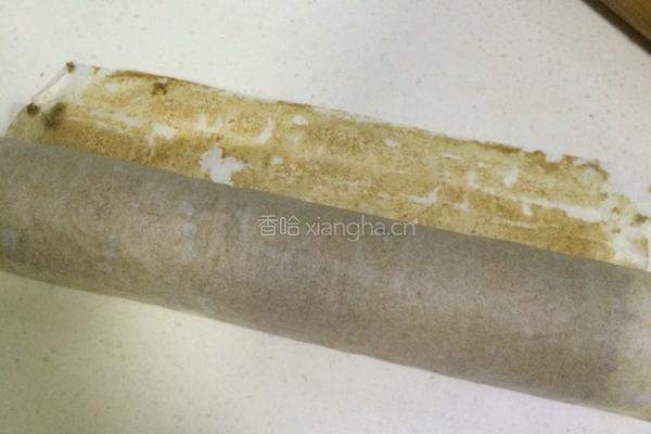 抹茶瑞士卷的做法图解18
