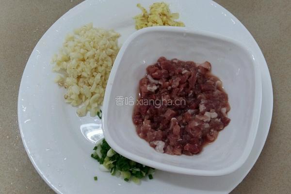 豆腐肉末的做法图解2