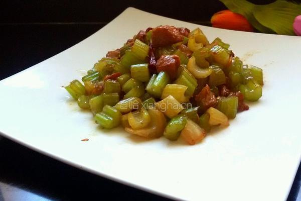 芹菜炒牛肉的做法图解10