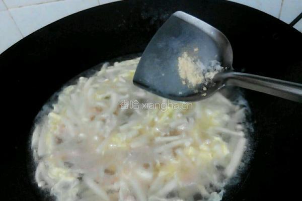 菌菇汤的做法图解7