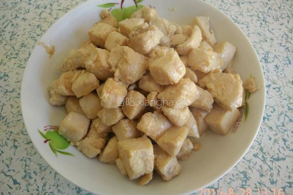 茄汁鸡丁的做法图解3
