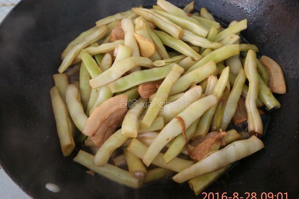 肉炖豆角的做法图解7