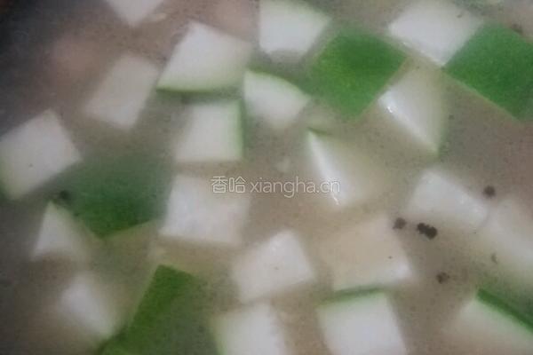 冬瓜炖排骨的做法图解6