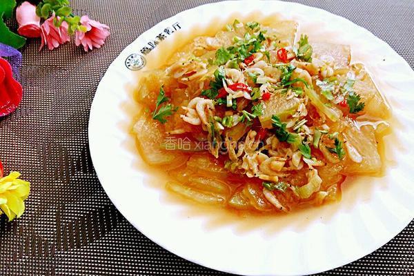 虾米炒冬瓜的做法图解10