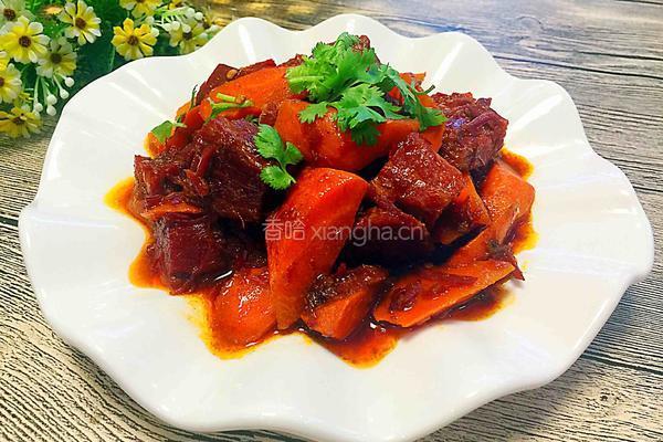 牛肉炖胡萝卜