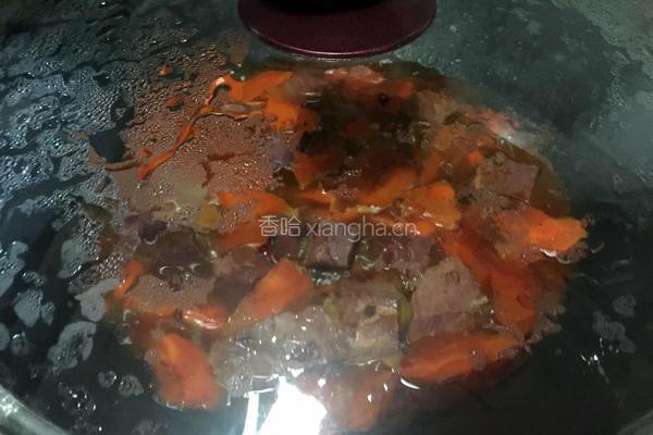 牛肉炖胡萝卜的做法图解8