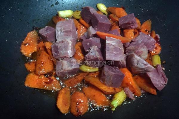 牛肉炖胡萝卜的做法图解7