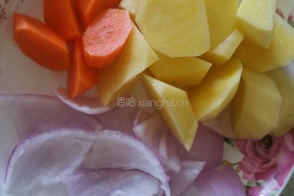 咖喱土豆炖牛肉的做法图解4