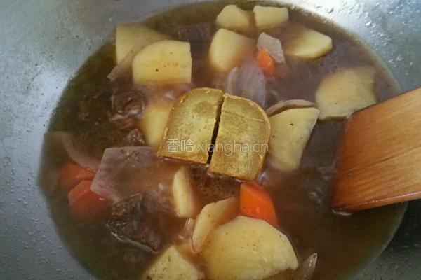 咖喱土豆炖牛肉的做法图解7