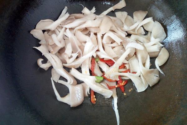 平菇炒肉的做法图解10