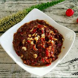 花生牛肉辣椒酱的做法[图]