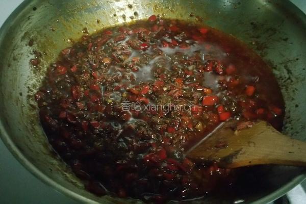 花生牛肉辣椒酱的做法图解7