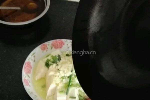 爽口浇汁豆腐的做法图解4