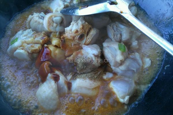 鸡腿炖香菇的做法图解9