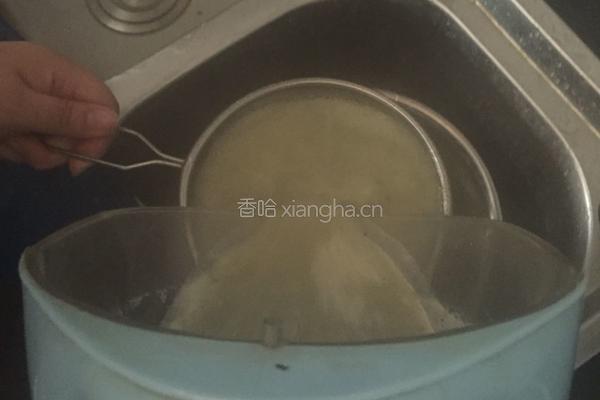 绿豆浆的做法图解4
