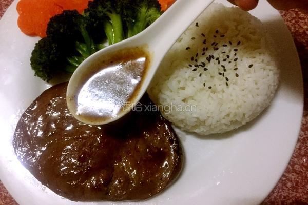 黑胡椒牛排饭的做法图解7