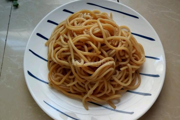 葱油拉面的做法图解8