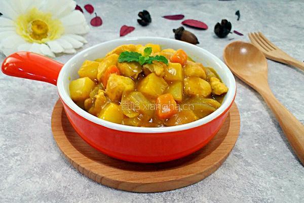 咖喱土豆鸡块的做法图解8