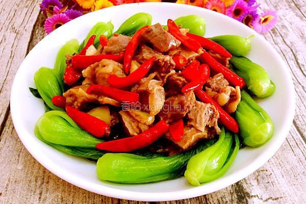香辣牛肉的做法图解12
