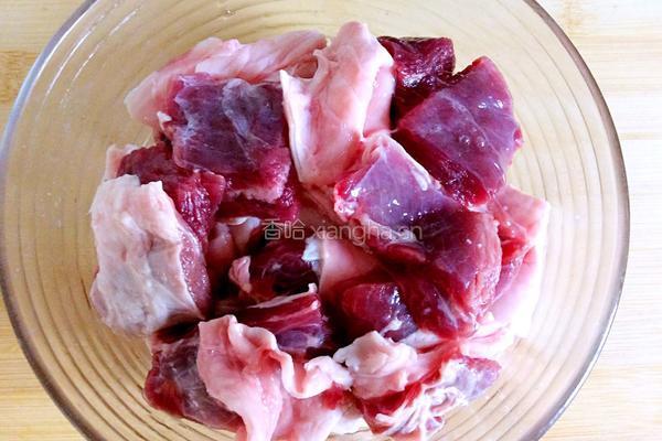 香辣牛肉的做法图解2