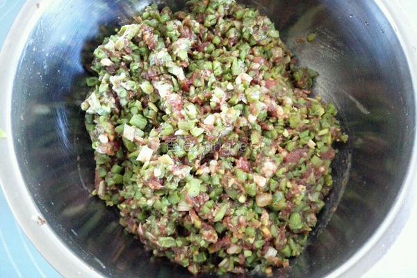 豆角包子的做法图解5