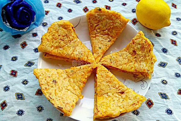 蒜香南瓜饼的做法图解11