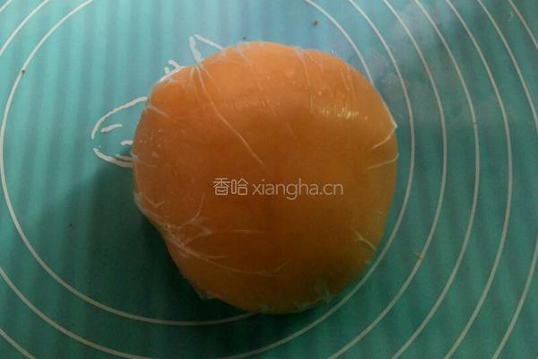 豆沙双黄月饼的做法图解6