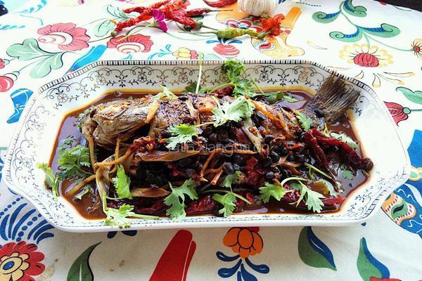 川味豆豉鱼的做法图解12