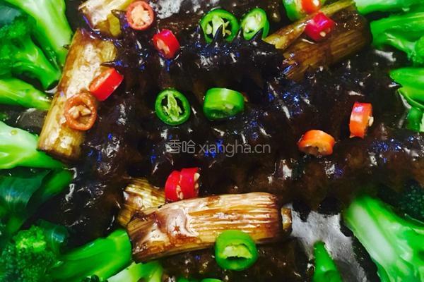 大葱烧海参的做法图解19
