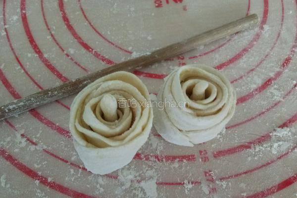 玫瑰花包子的做法图解13