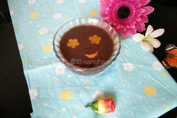红豆黑米糊的做法图解13