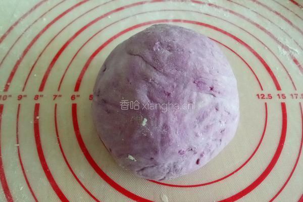 紫薯玫瑰花馒头的做法图解11