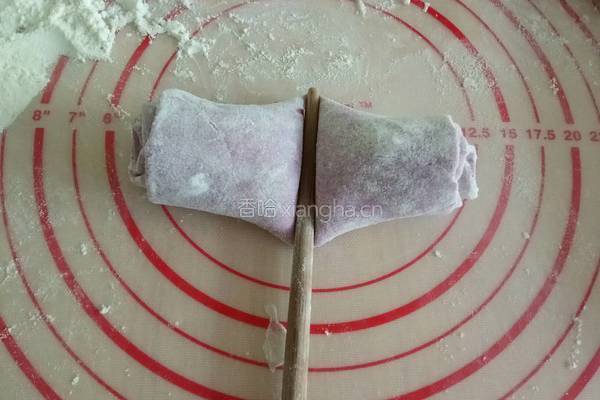 紫薯玫瑰花馒头的做法图解16