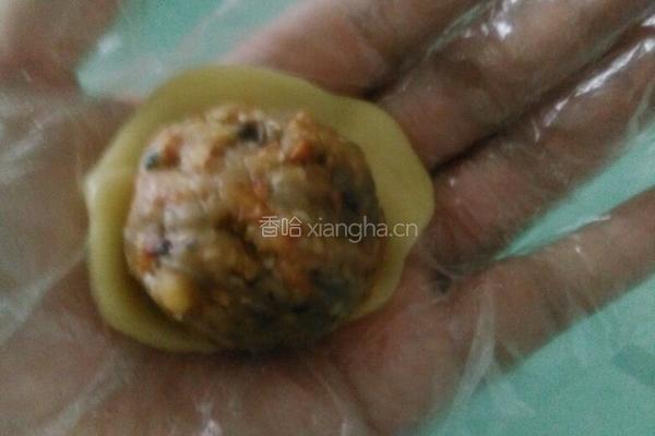 伍仁月饼（16个 每个 50g）的做法图解5