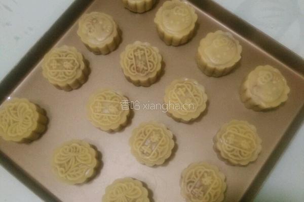 伍仁月饼（16个 每个 50g）的做法图解11
