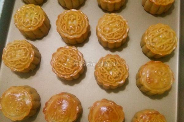 伍仁月饼（16个 每个 50g）的做法图解13