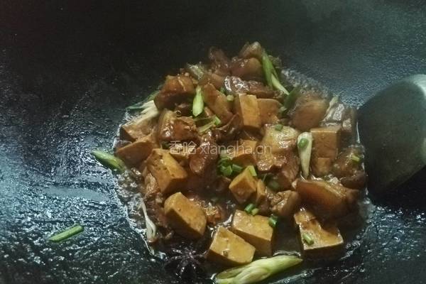豆腐红烧肉的做法图解10