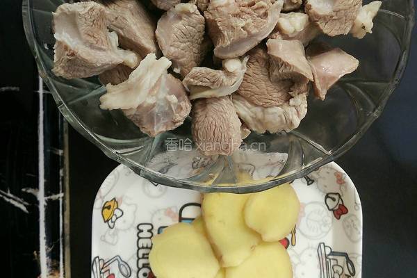 山药羊肉汤的做法图解1