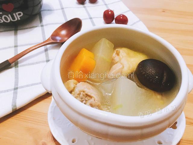 香菇冬瓜鸡汤
