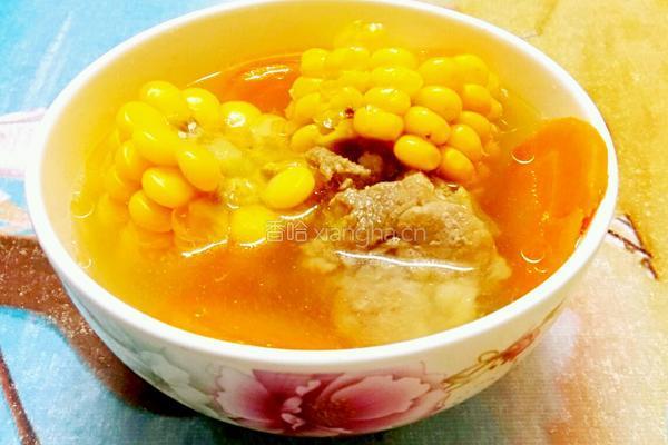 筒子骨玉米萝卜汤的做法图解9